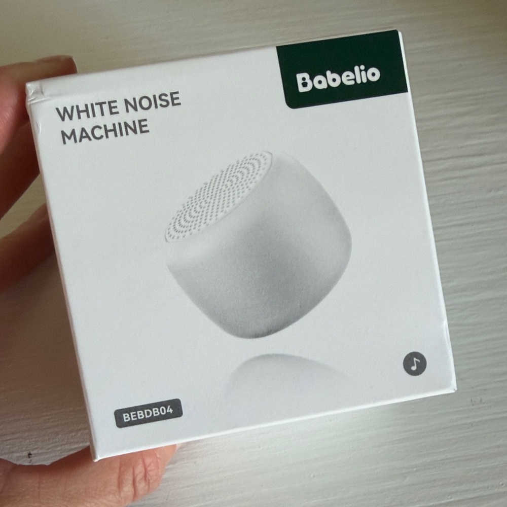 NEW Babelio Pocket Mini White Noise Machine (Model BEBDB04) – NIB